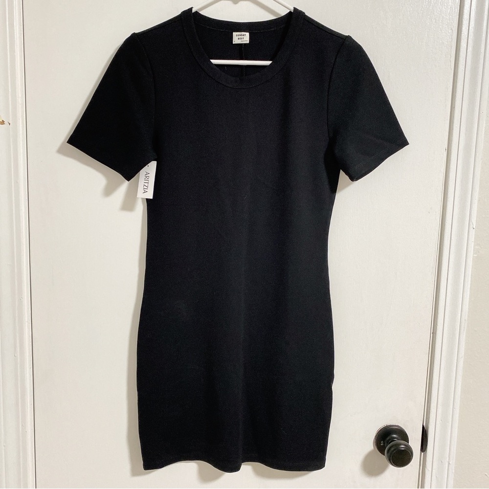Aritzia Sunday Best Callie Dress Black
